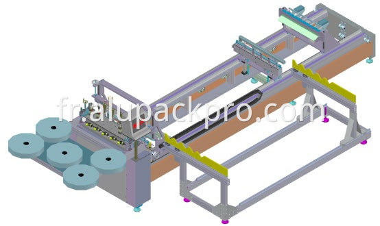 single aluminum bagging machine